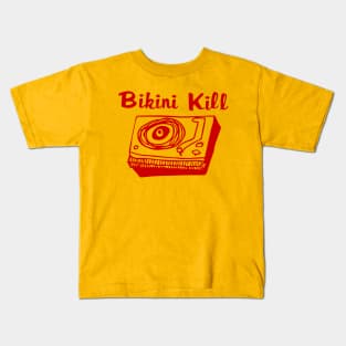 Bikini Kill (red) Kids T-Shirt